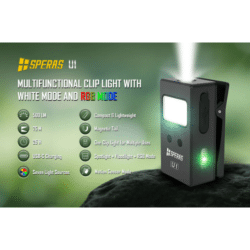 speras u1 multi-function clip light