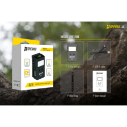 speras u1 multi-function clip light