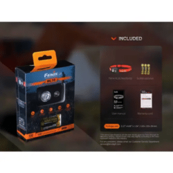 fenix hl16 led headlamp pink 450 lumens