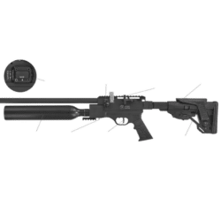 hatsan air rifle factor sniper 5.5 caliber black