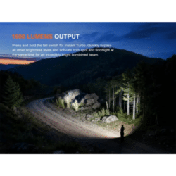 fenix e06r pro led flashlight 1600 lumen black