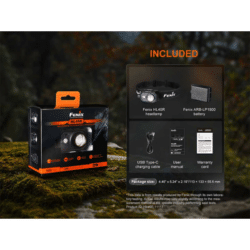 fenix hl45r rechargeable headlamp 1000lm