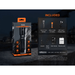 fenix flashlight c7 v2 3300 lumen 575m