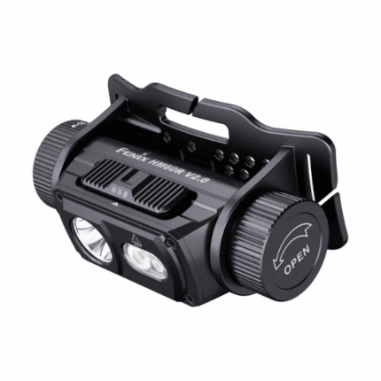 fenix hm60r v2.0 rechargeable headlamp 1600 lumen black