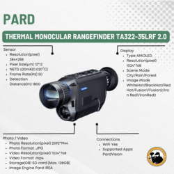 pard thermal monocular rangefinder ta322-35lrf 2.0