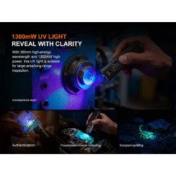 fenix e06r pro led flashlight 1600 lumen black