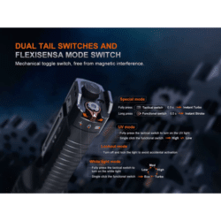 fenix tk35r flashlight 5800 lumen