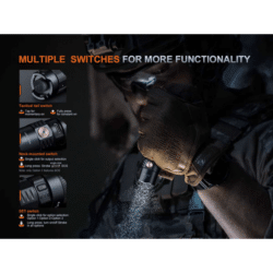 fenix pd35r ace flashlight 2000 lumen