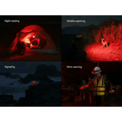 fenix hm60r v2.0 rechargeable headlamp 1600 lumen black
