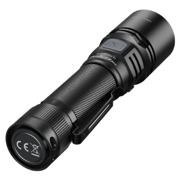 fenix c5 pro led flashlight with charging dock 2000 lumen