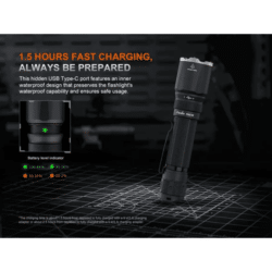fenix tk21 tactical flashlight 3600 lumen