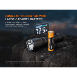 fenix tk21 tactical flashlight 3600 lumen