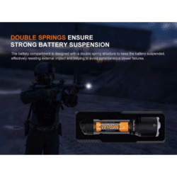 fenix tk17 tactical flashlight 3600 lumen