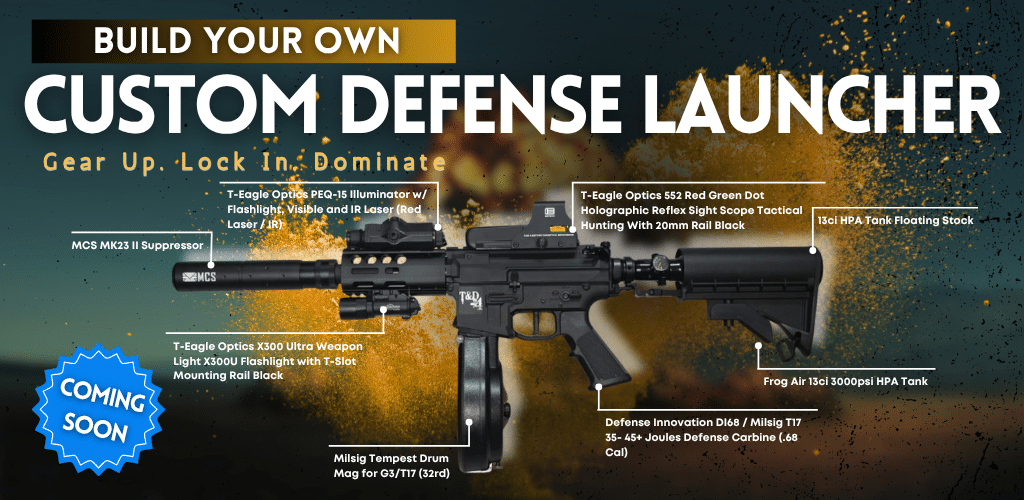 build your own custom defense launcher