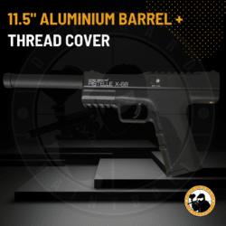 pistelle x-68 11.5" alu barrel and muzzle cover