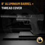 pistelle x-68 8" alu barrel and muzzle cover