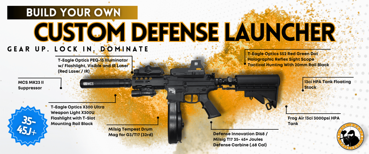 build your own custom defense launcher