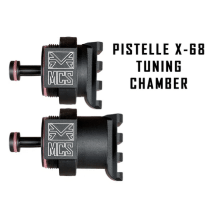 pistelle x 68 tuning chamber and rail buttstock adapter max power 70+ joules