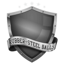 rubber steel balls logo