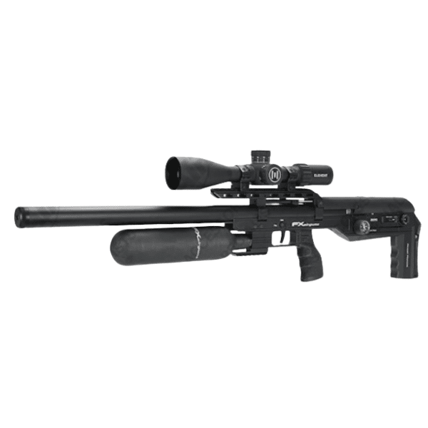 fx airguns air rifle leopard .22 exp black sniper bottle