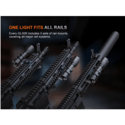 fenix gl30r weapon-mounted flashlight