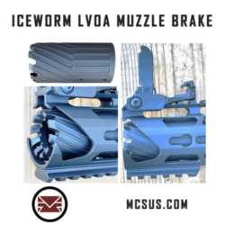 mcs lvoa adjustable muzzle brake – 22mm