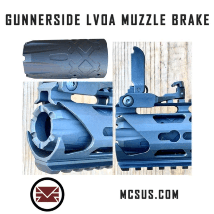 mcs lvoa adjustable muzzle brake – 22mm