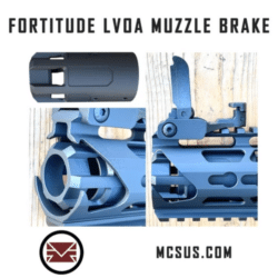 mcs lvoa adjustable muzzle brake – 22mm