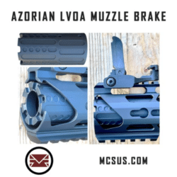 mcs lvoa adjustable muzzle brake – 22mm