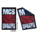 mcs microfiber cleaning cloth – 12" × 8" black