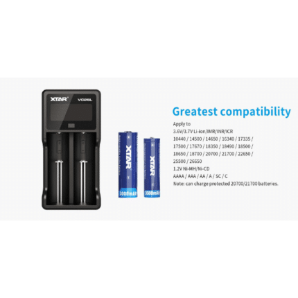 pard xtar vc2sl smart battery charger