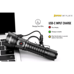speras est plus v3 tactical flashlight kit – 3000 lumens – 800m