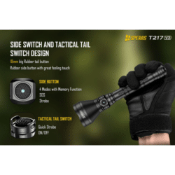 speras t217k v3 hunting flashlight kit – 3000 lumens – 1500m