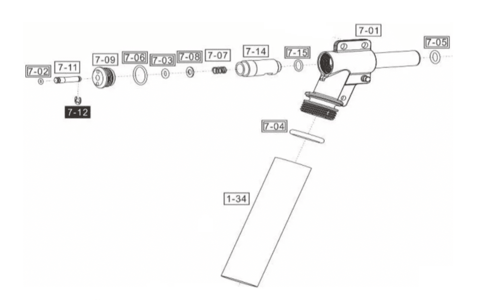 umarex part 7-05 o-ring 6x1.5 umarex part 7-05 o-ring 6x1.5