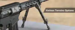 m-lok split bipod adjustable tactical stand bipod v9 light for hunting shooting