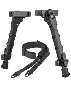 m-lok split bipod adjustable tactical stand bipod v9 light for hunting shooting